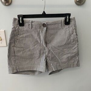 Boden Blue and White Helena Chino Shorts
